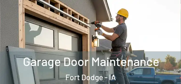 Garage Door Maintenance Fort Dodge - IA